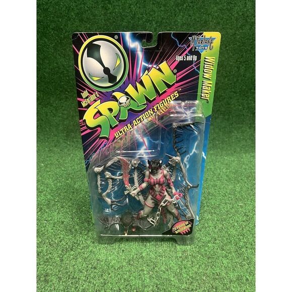 Spawn Widow Maker Ultra-Action Figure VTG 1996 McFarlane Toys Series 5 - Picture 1 of 3
